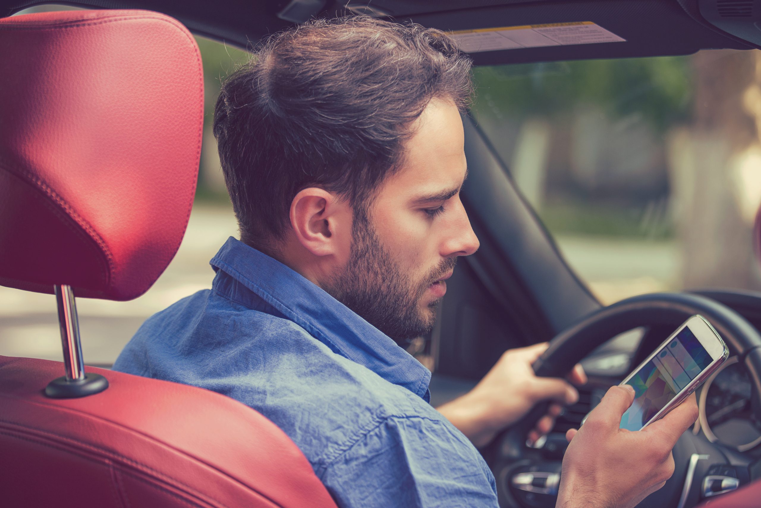 51% of new england drivers admit to cell phone use when alone in car